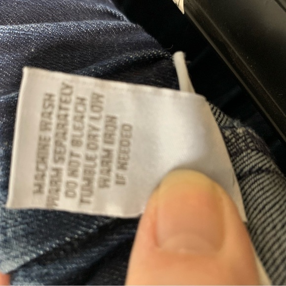 Soft Surroundings denim high rise pull on jegging dark wash. Size MP - Picture 8 of 8